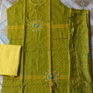 Slap cotton surjomukhi Three Piece
